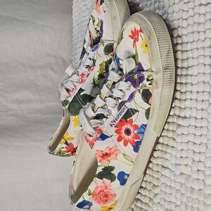 Superga Sneakers Floral Size 9